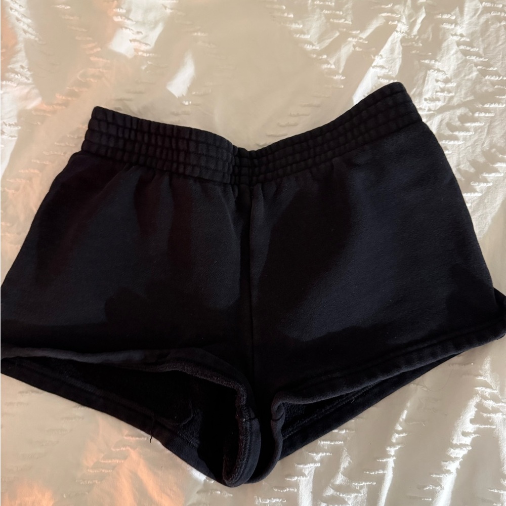 Aritzia Black Sweatshorts